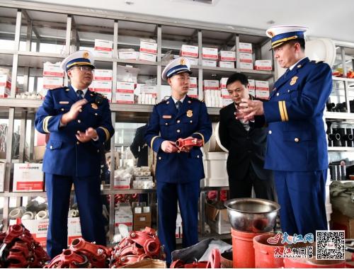 宜春市消防救援支隊開展 3.15 消防產品聯合檢查行動 圖